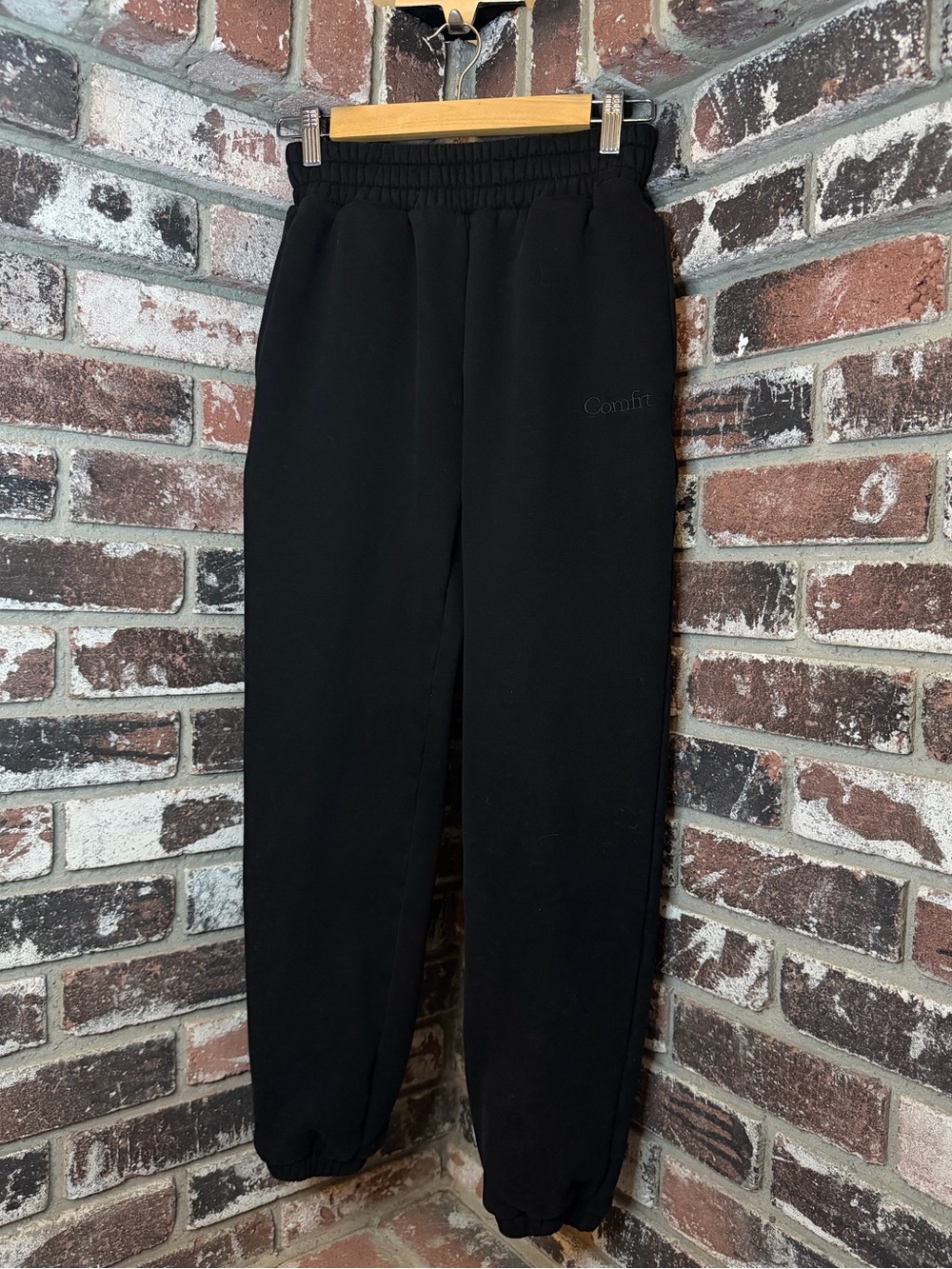 Comfrt Signature Sweatpants Collection Onyx Black Size XS Unisex